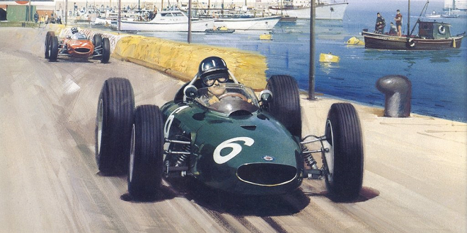 Graham Hill, BRM, Monaco