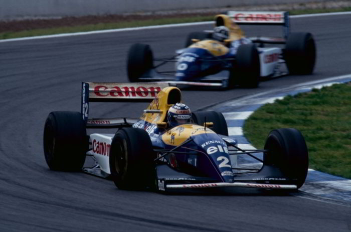 Alain Prost, Damon Hill, Williams FW15C, 1993