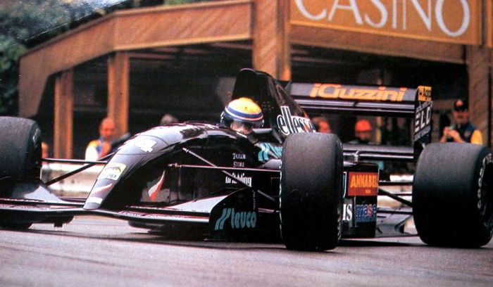 Roberto Moreno, Andrea Moda S921, Monaco, 1992