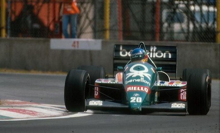 Gerhard Berger, Benetton B186, Monaco, 1986